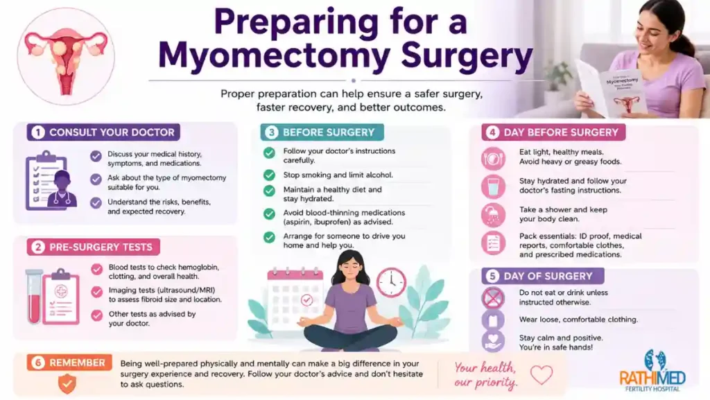 Preparing for a Myomectomy Surgery